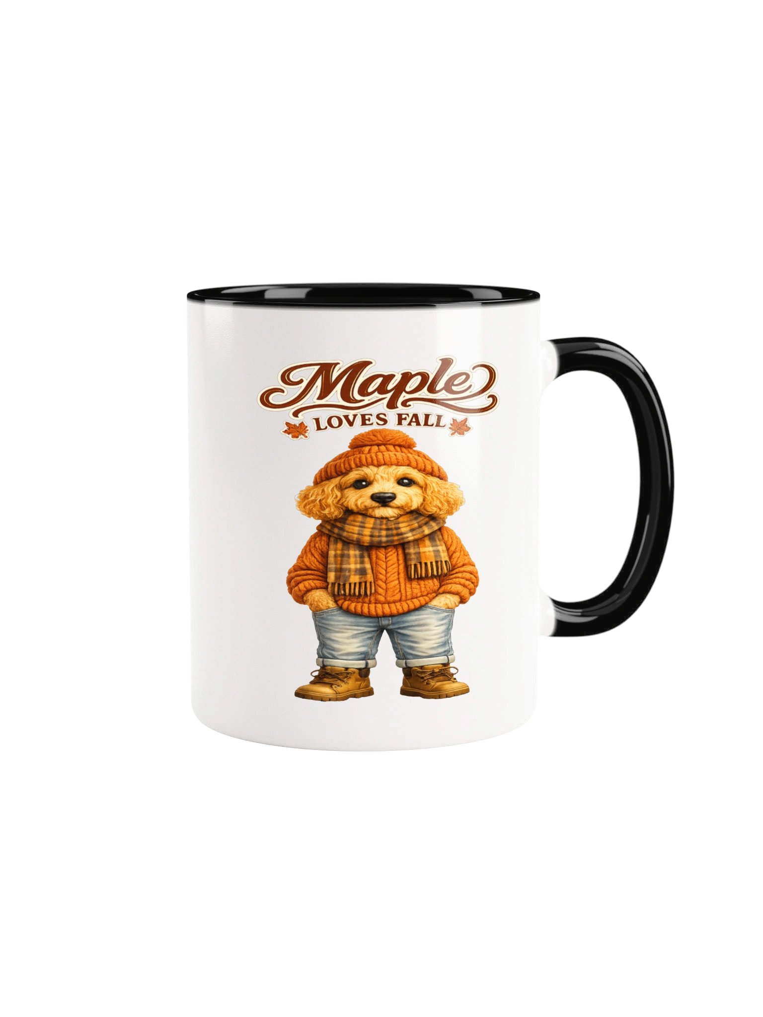 Maple Loves Fall Dog Paw Mug product image (4)
