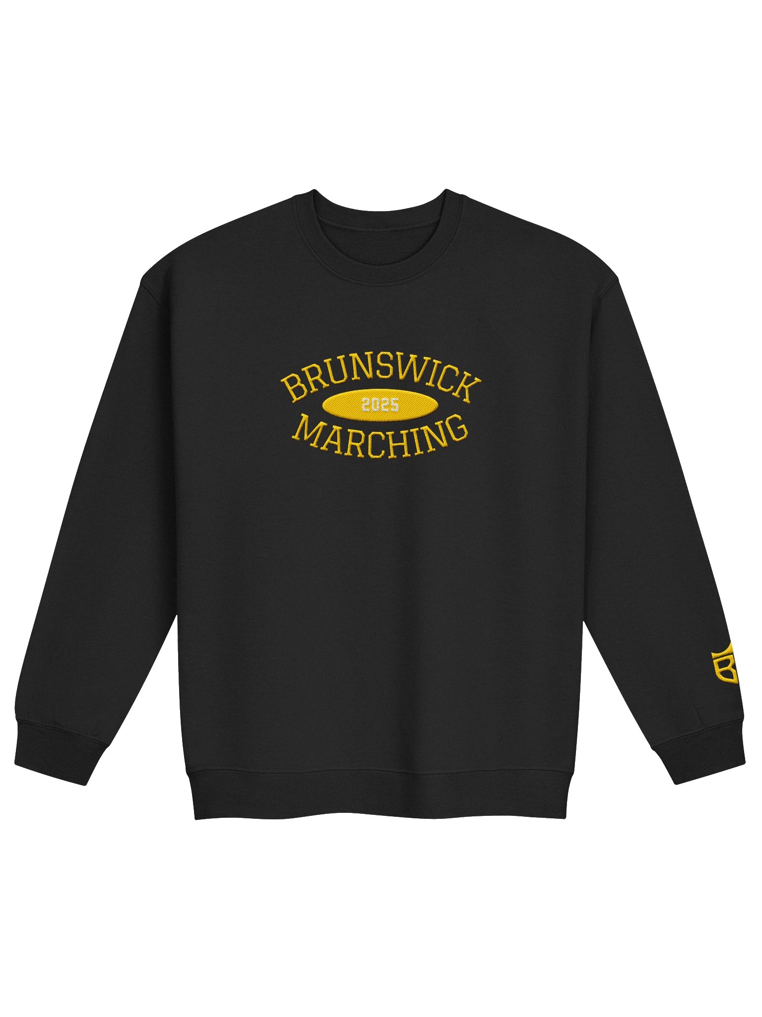 BrunswickMarching Collegiate-Style Crewneck Sweatshirt product image (1)
