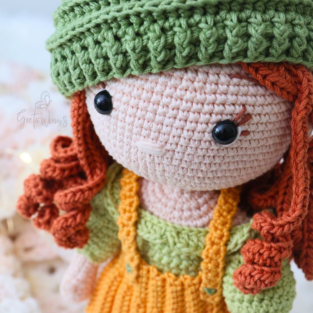 Doll Amber Autumn Pattern Amigurumi (Digital download) product image (6)
