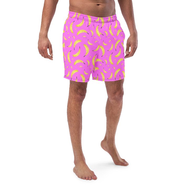 Bananapalooza pink swim trunks product image (2)