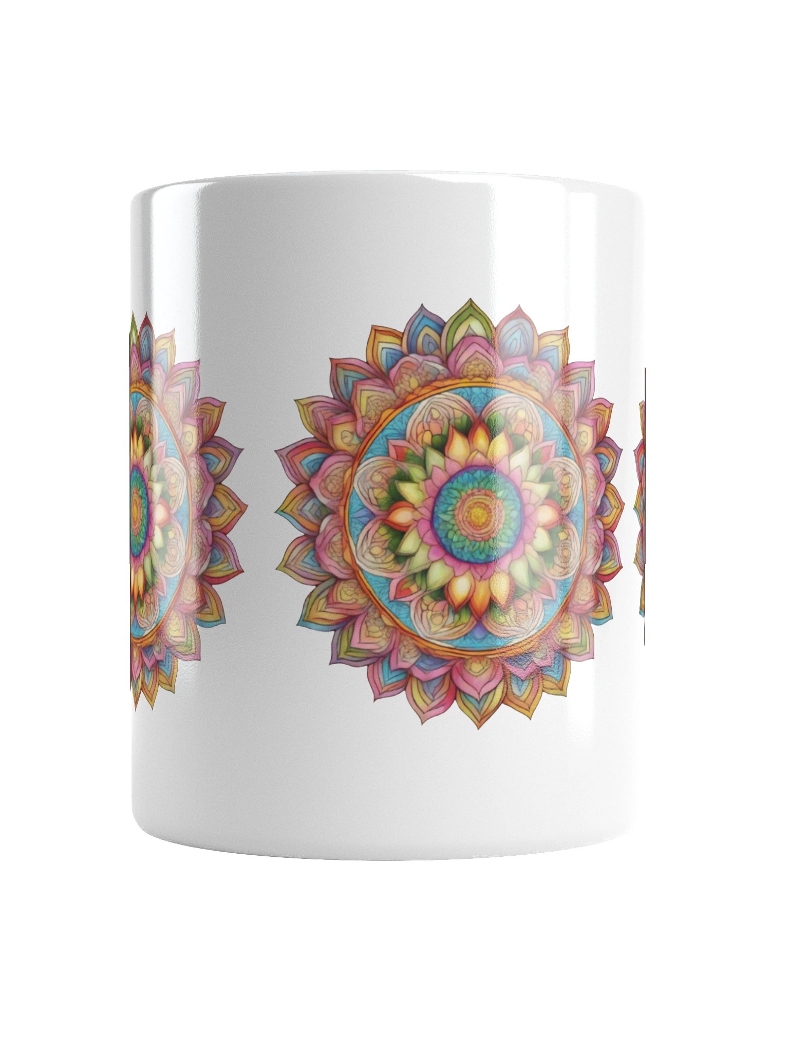 Golden Bloom Mandala - Mug product image (7)