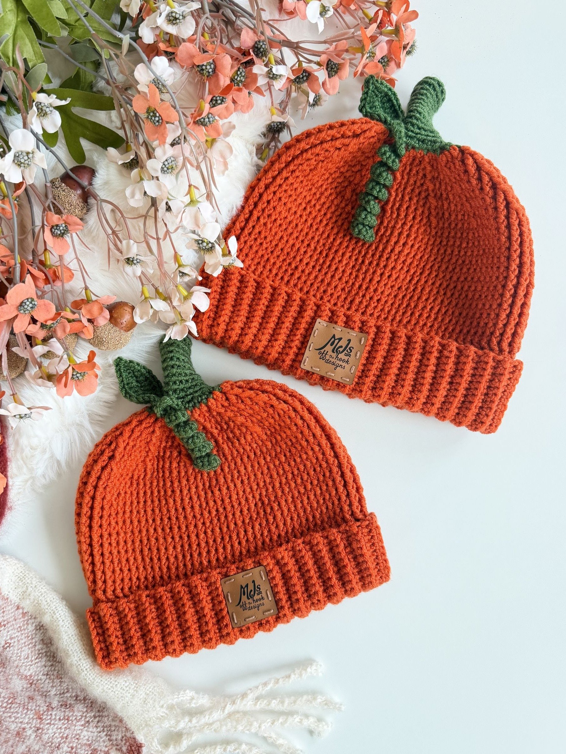 The Pumpkin Patch Hat Crochet Pattern product image (4)