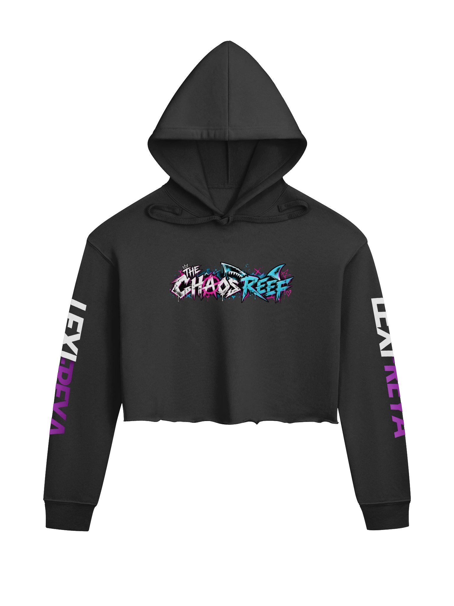 Certified Waste of Electricity™ Crop Hoodie product image (1)