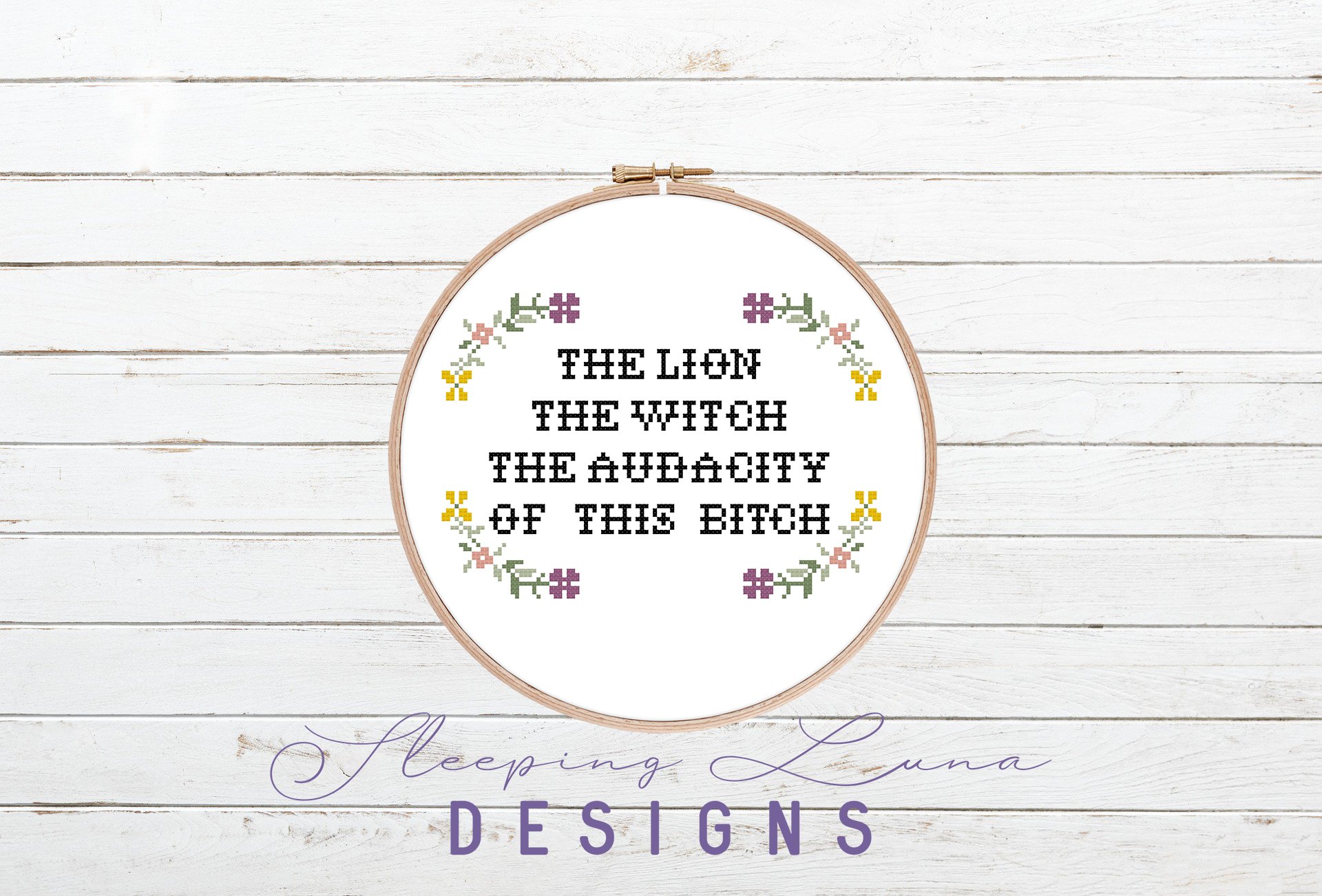 The Lion The Witch The Audacity - Cross Stitch Pattern product image (2)