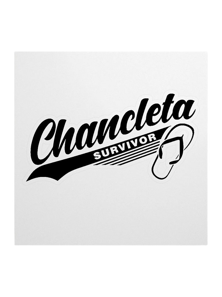 Chancleta Survivor Sticker product image (1)