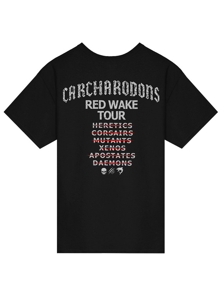 RED WAKE TOUR DELUXE T-SHIRT product image (1)