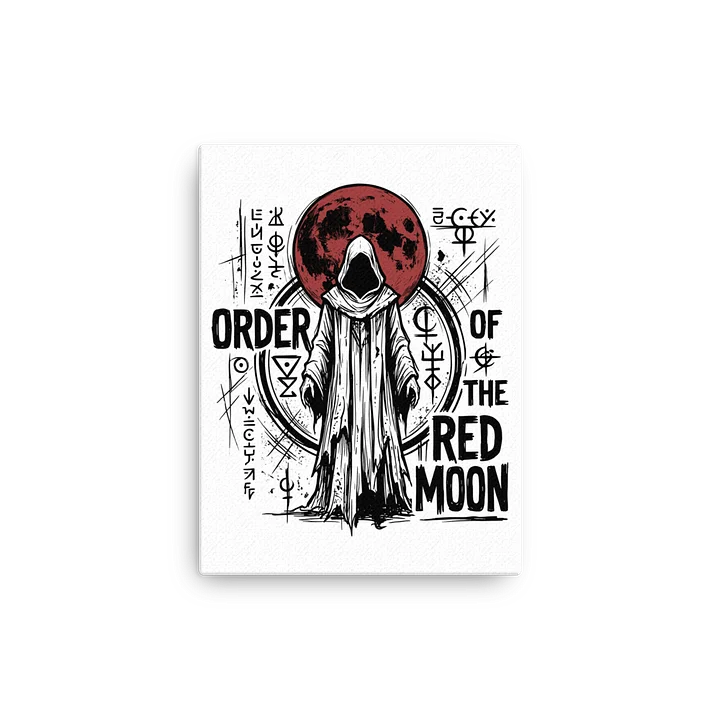 Order of the Red Moon Canvas product image (1)