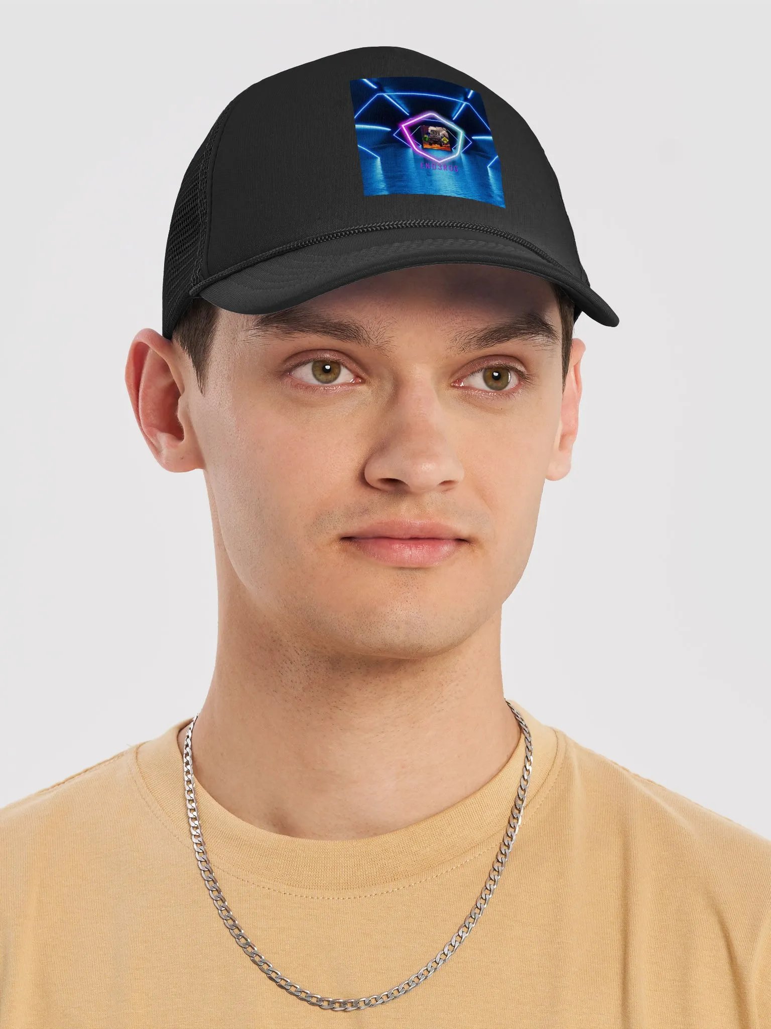 neon foam hat product image (22)