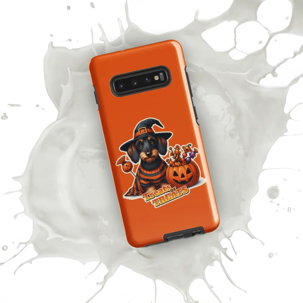 Dachshund Treat Halloween - Samsung Tough Case product image (54)