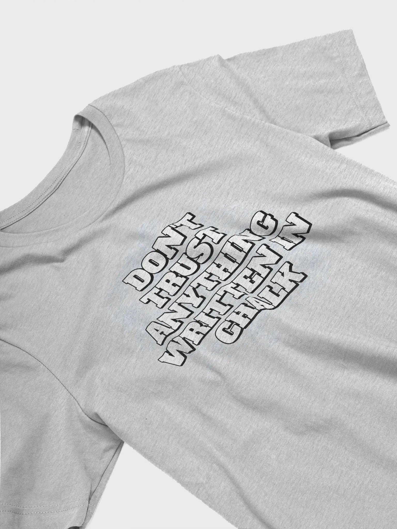 Don't Trust Anything Written In Chalk T-shirt product image (15)