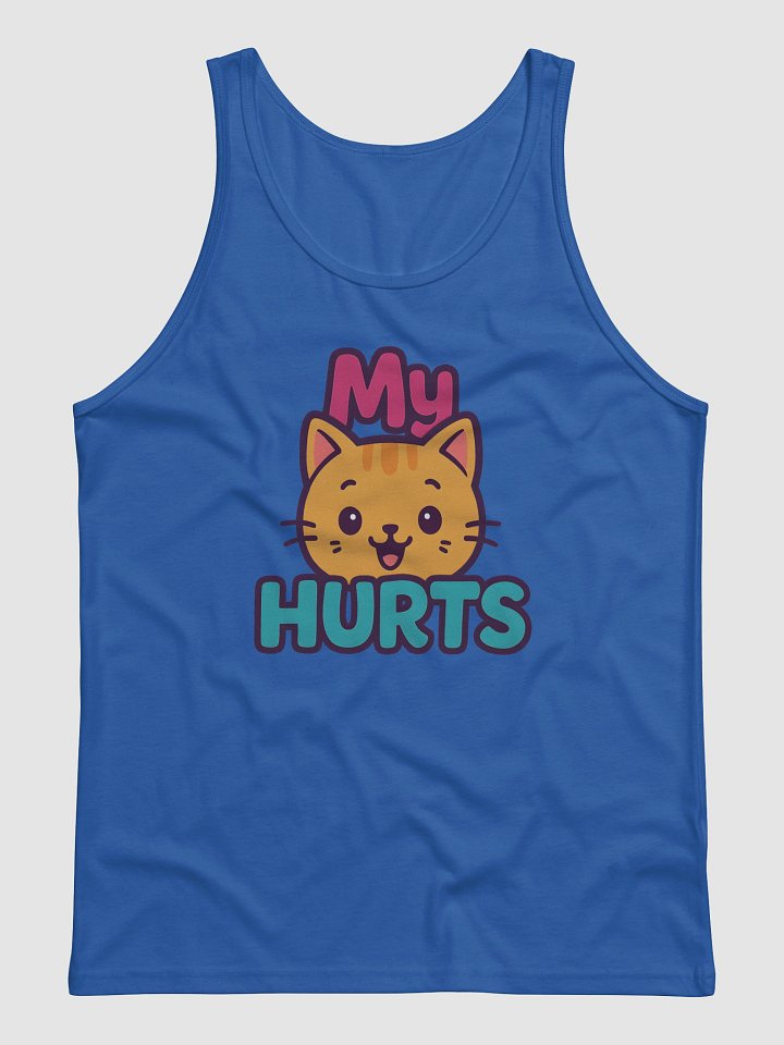 "My Pussy Hurts" Men's Premium Tank Top product image (6)