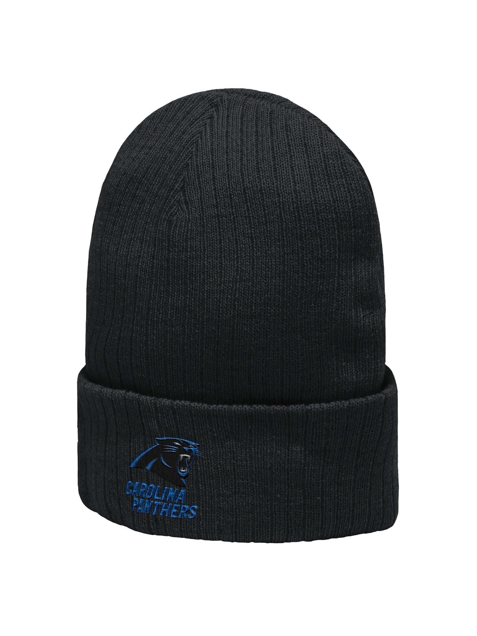 Carolina Panthers Ribbed Knit Beanie product image (12)