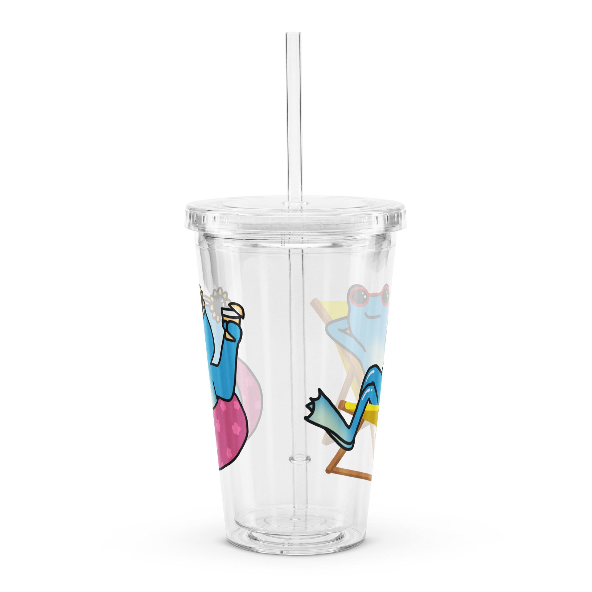 Hot Froge Summer Double-Walled Plastic Tumbler product image (5)