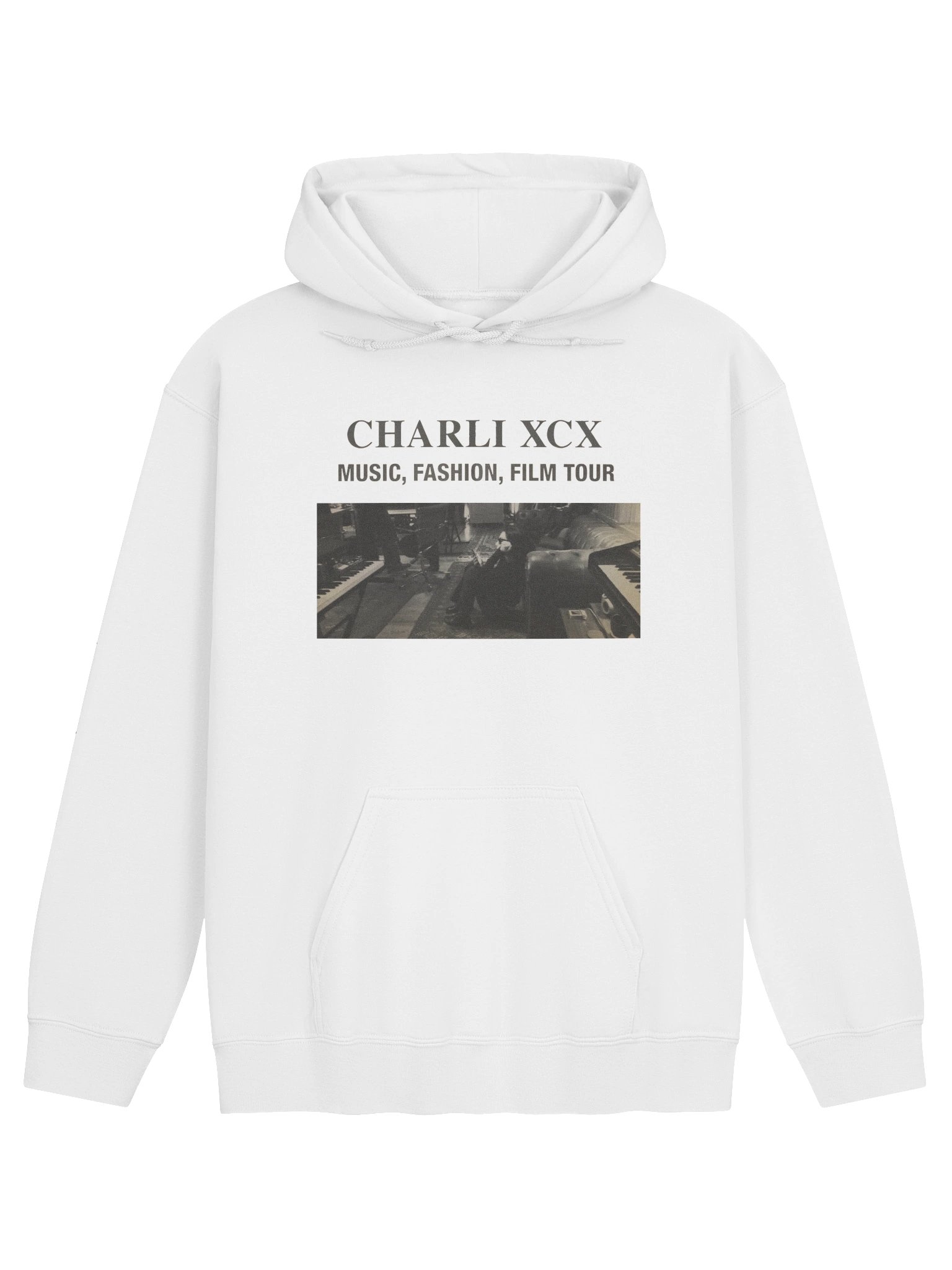 Charli XCX Music, Fashion, Film Tour 2026 Merch Hoodie product image (1)