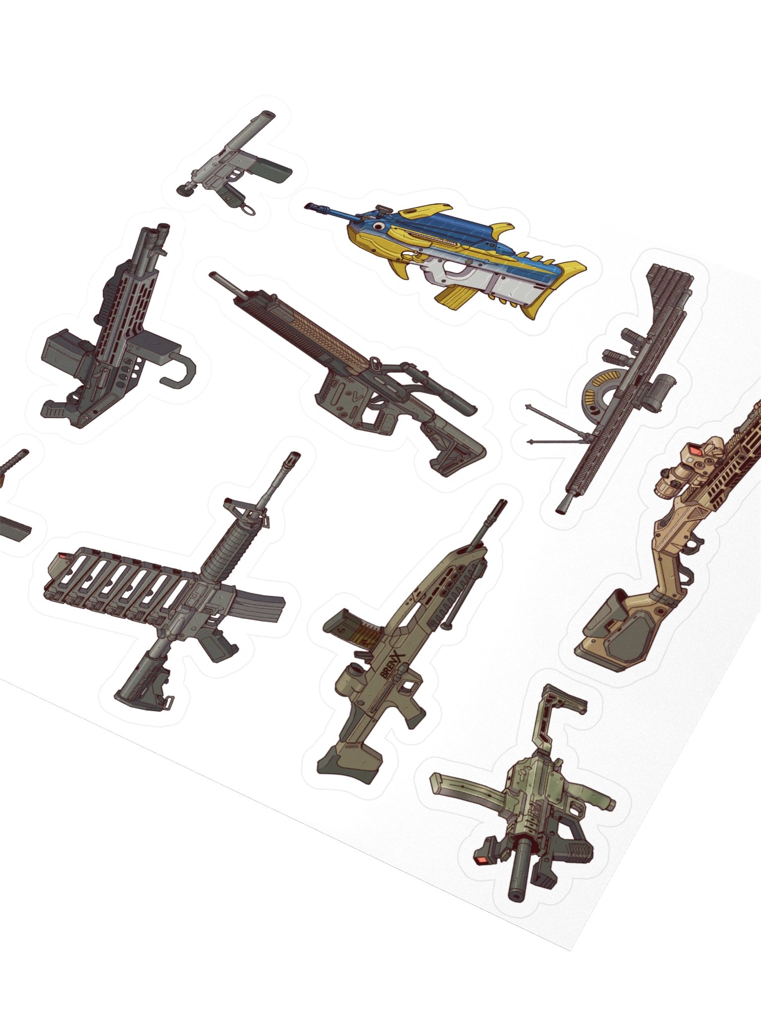 Cursed Gun Stickers 2026 product image (3)