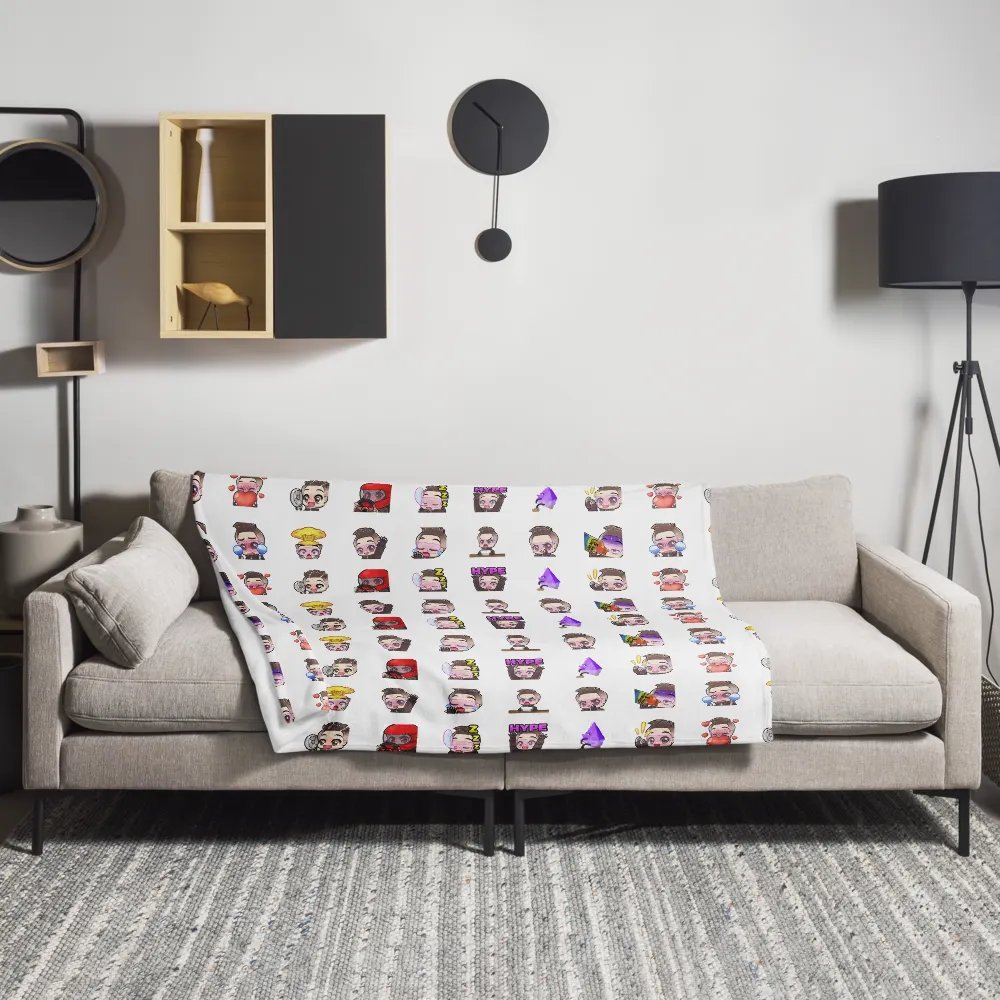 ASMR Destiny Emotes Blanket product image (2)