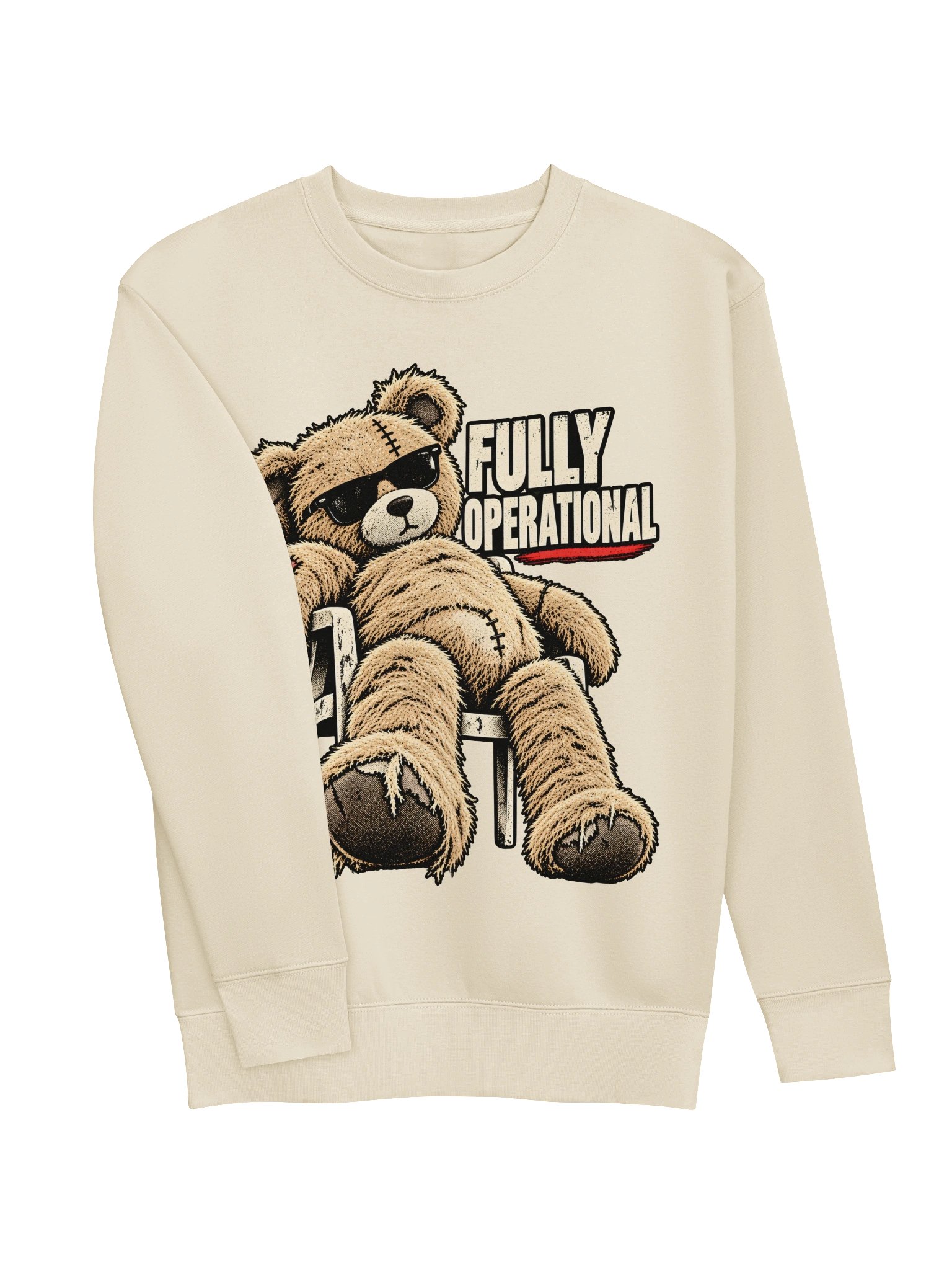 Teddy Bear Fully Operational Premium Sweatshirt product image (15)