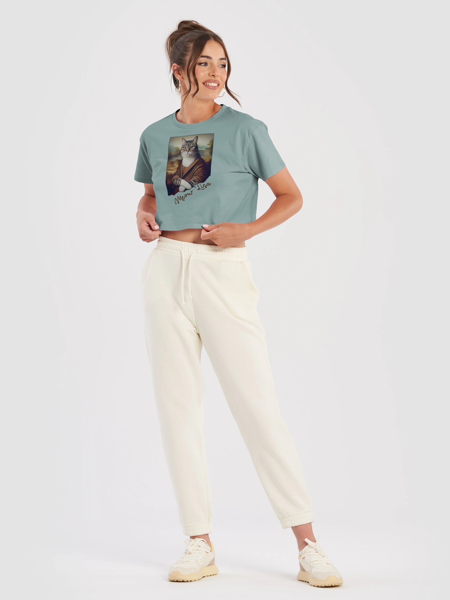 Meow Lisa, Women's Crop Top product image (11)