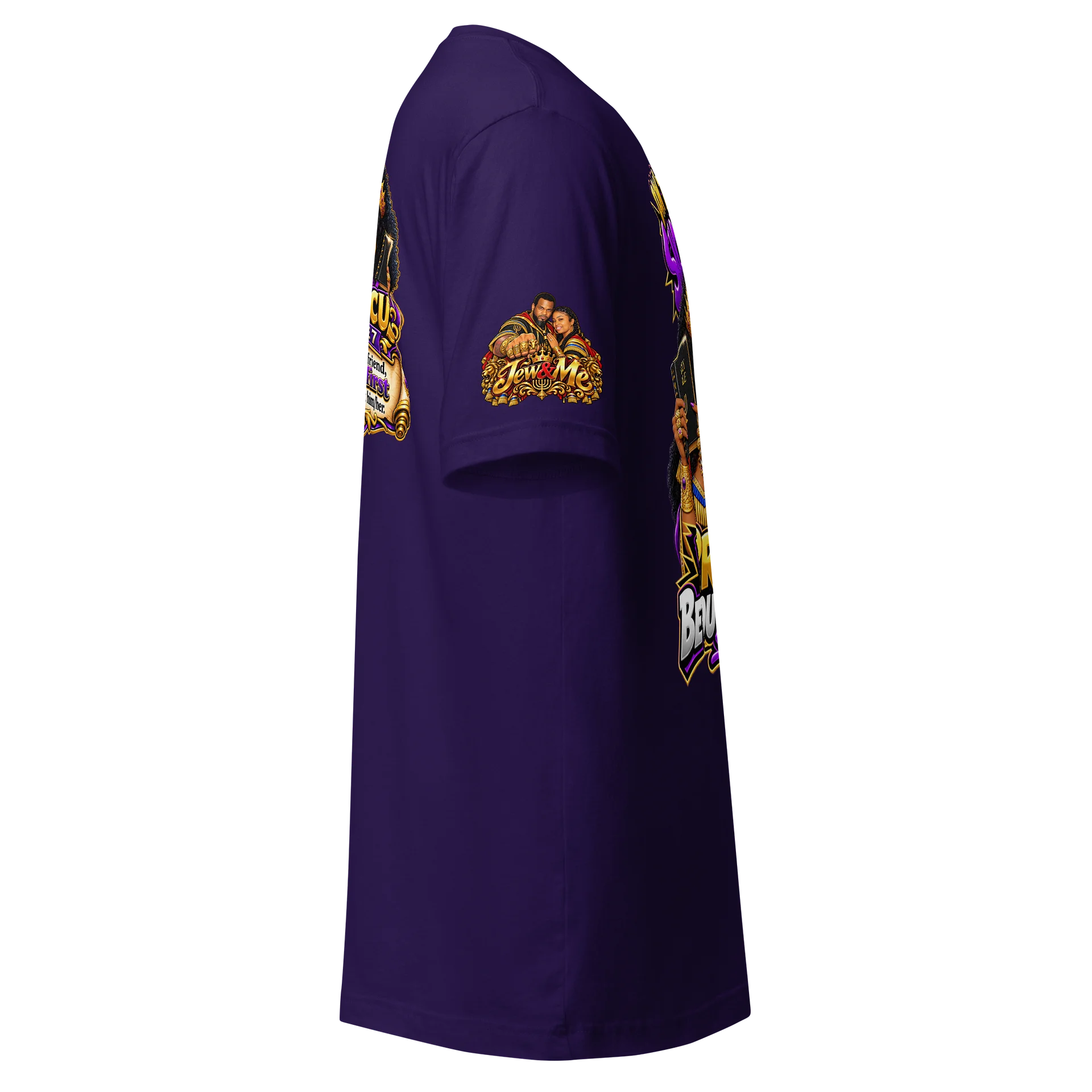 Don’t Be a Sucker! Bible Tee Purple product image (3)