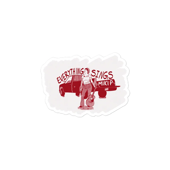 Everything Sings Sticker product image (2)