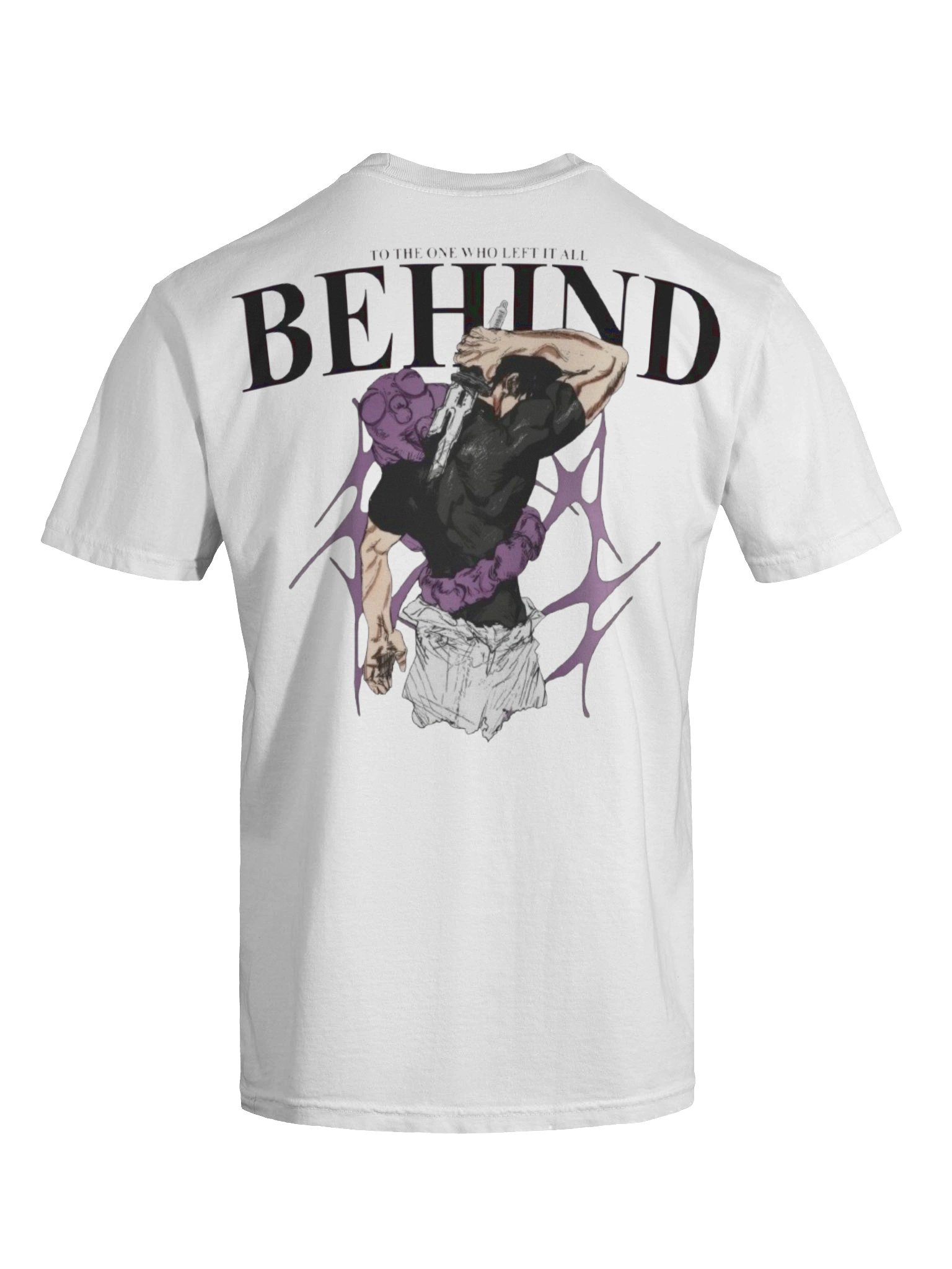 Toji Fushiguro – “Behind” Anime Graphic T-Shirt product image (71)
