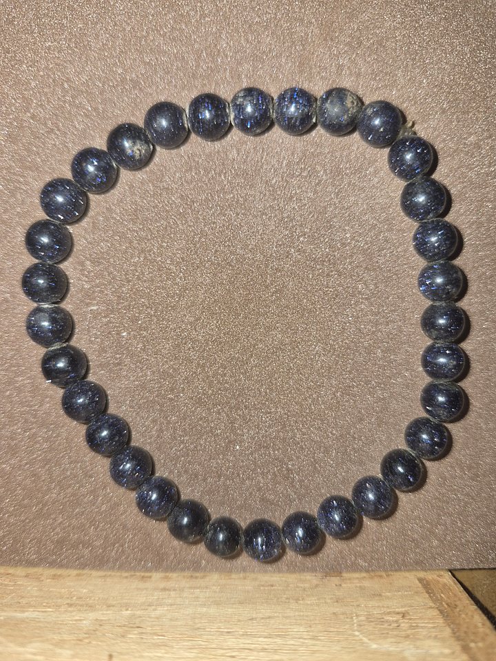 Blue Goldstone Bracelet product image (1)