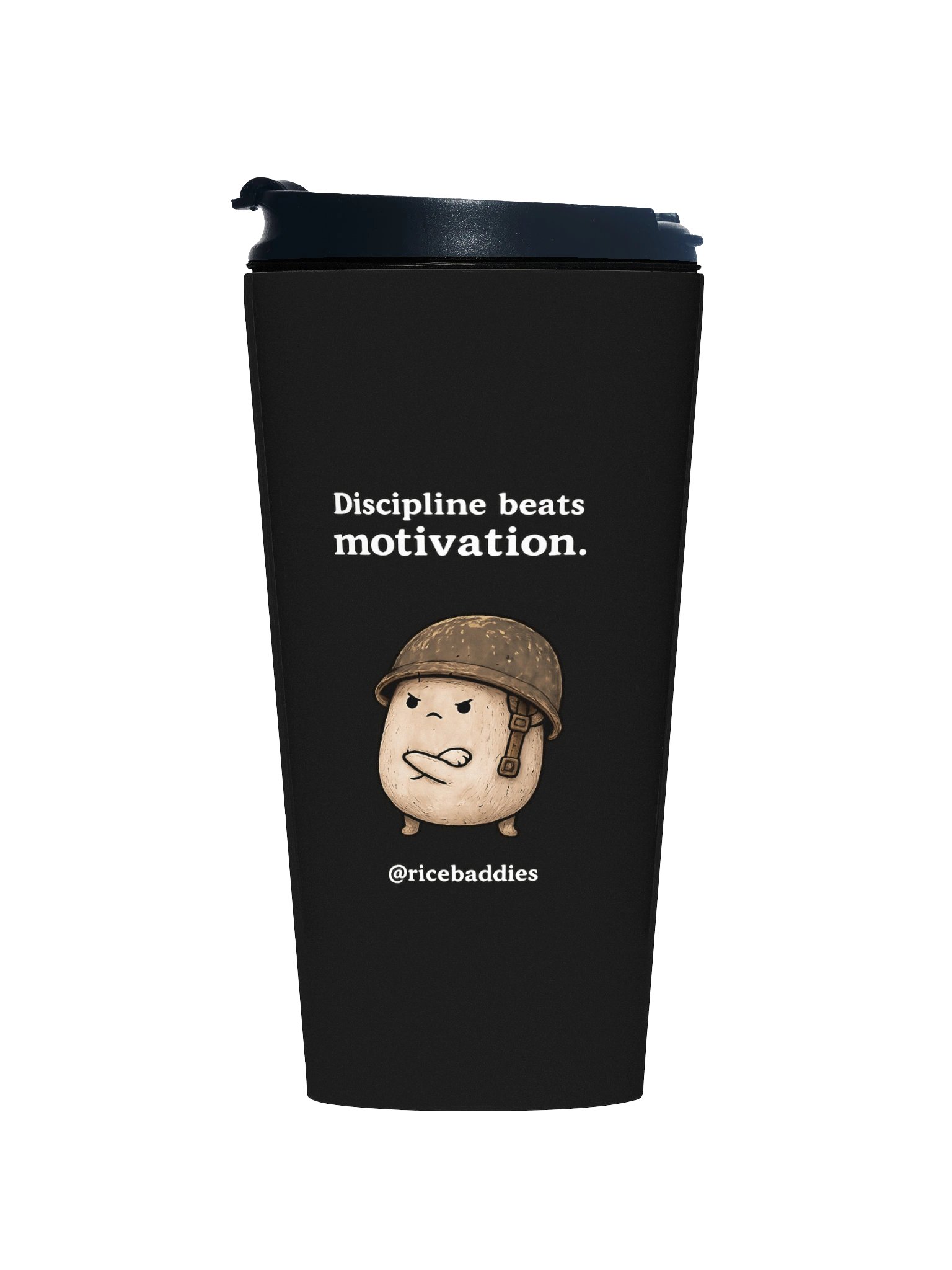 Discipline beats motivation. (to-go-mug) product image (1)