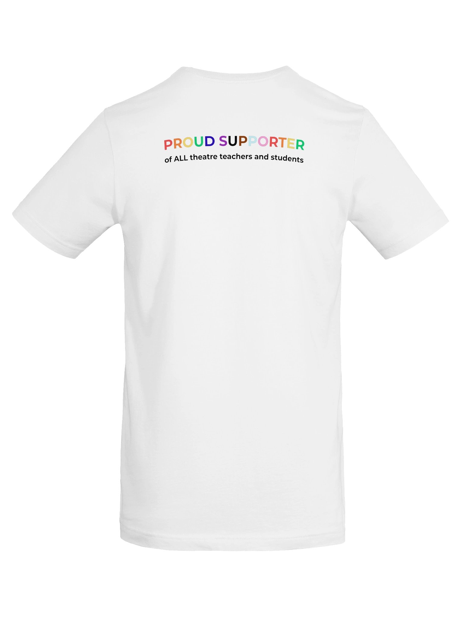 PROUD Supporter White Tee product image (6)