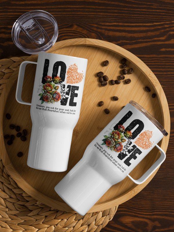LOVE Heart 25 oz Travel Mug product image (3)