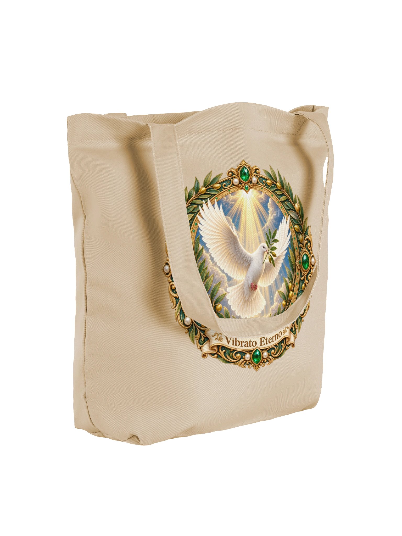 Vibrato Eterno Peace Dove Tote Bag product image (4)