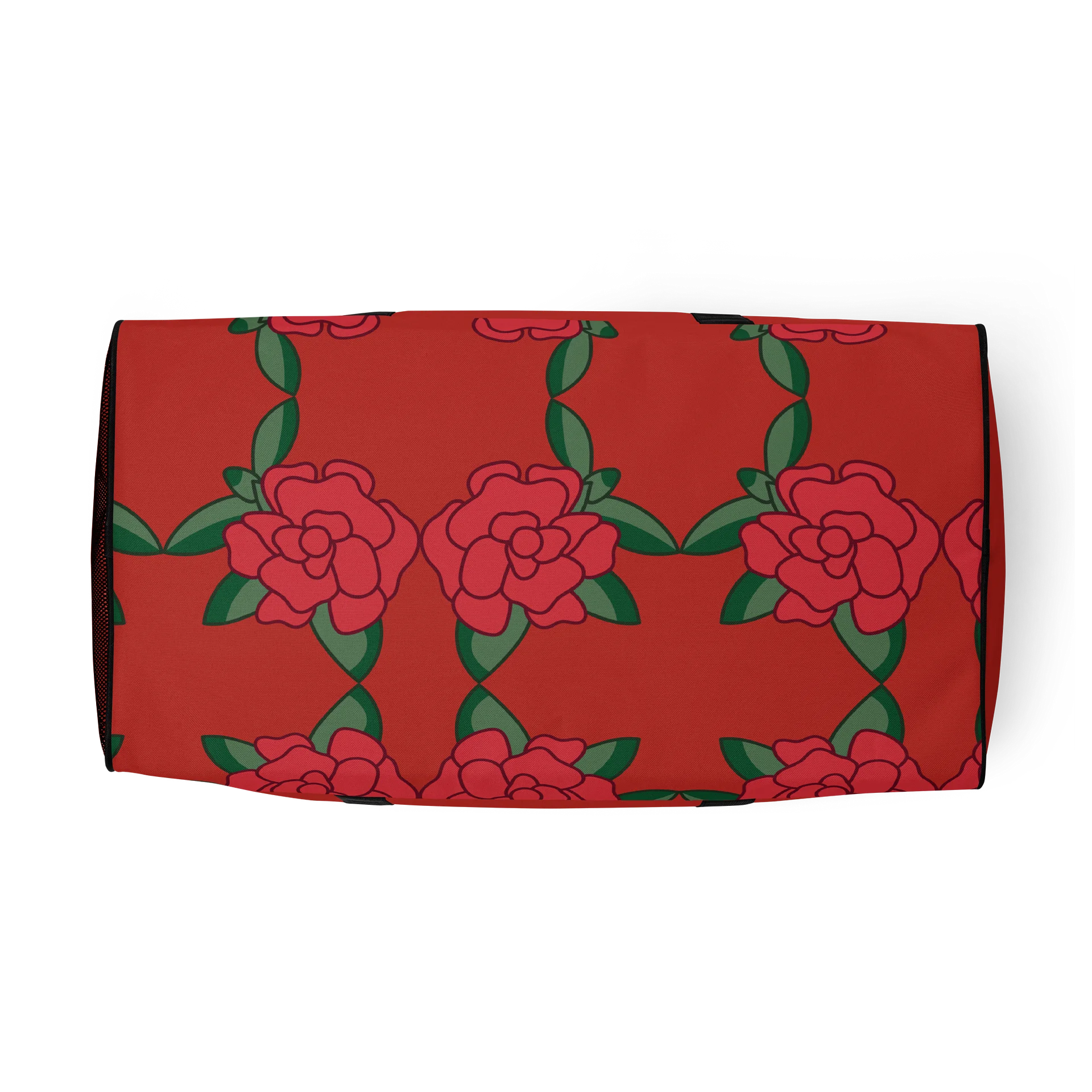 rose Bloom All-Over Print Duffle Bag product image (5)