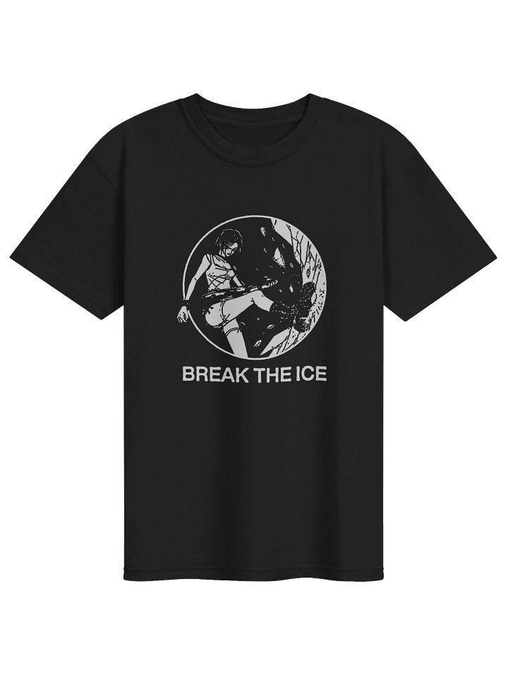 BREAK THE ICE ! T-shirt. black vers. product image (1)