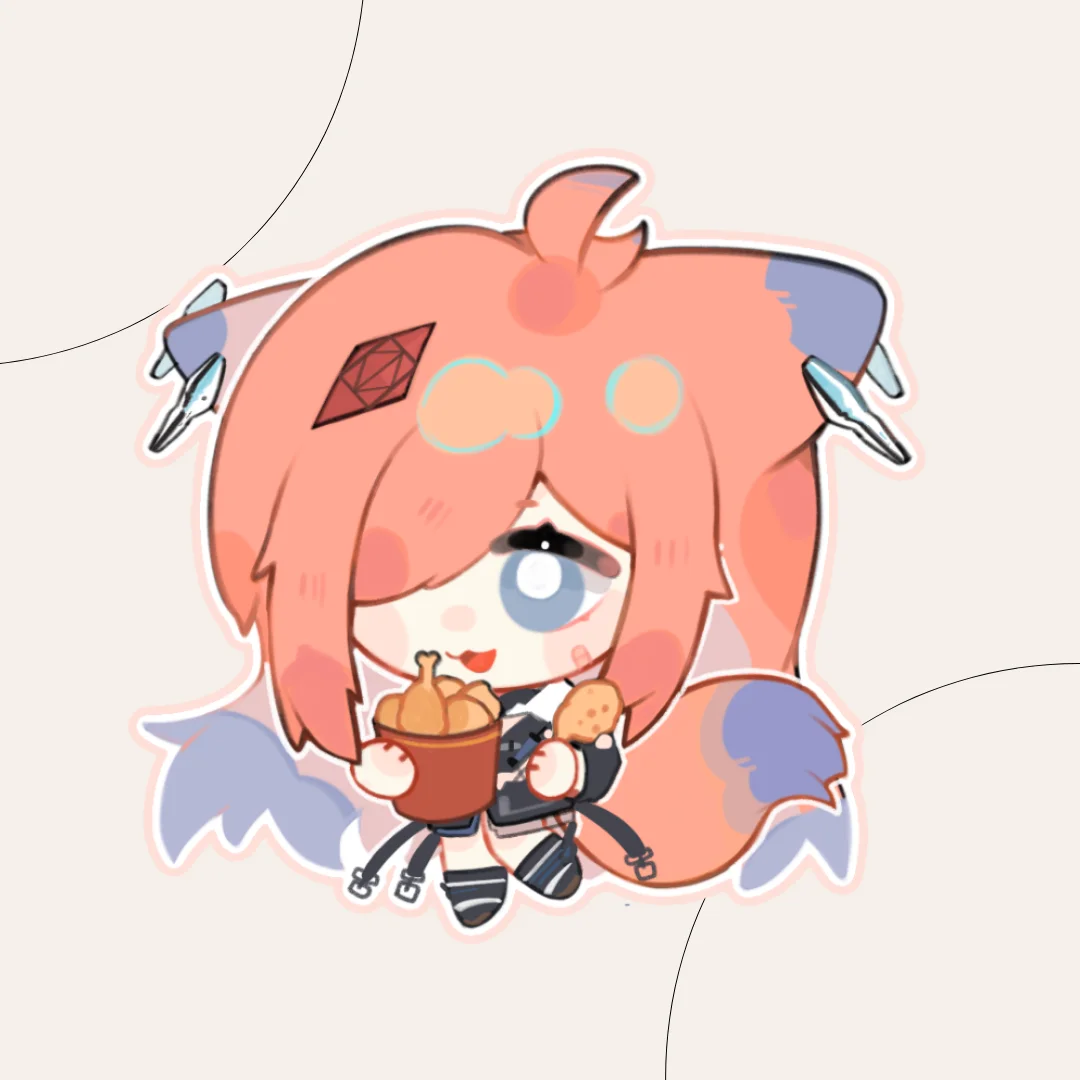 [FROSTY] Fox Sticker product image (4)
