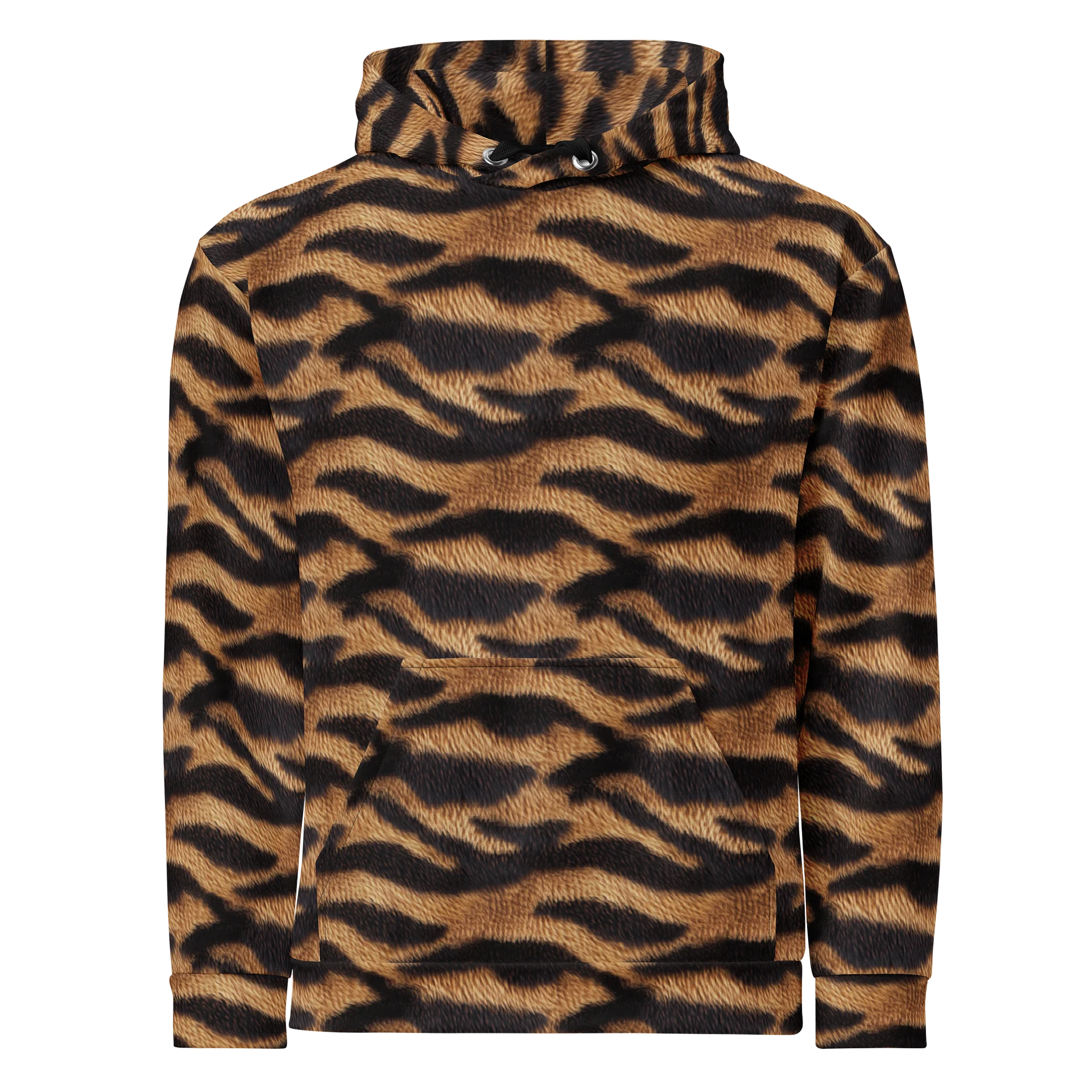 Trendy Bold Brown Leopard Print Unisex Hoodie product image (1)