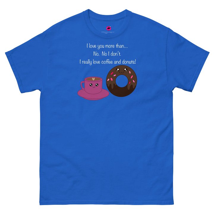 Cute Coffee and Donuts Tee product image (2)
