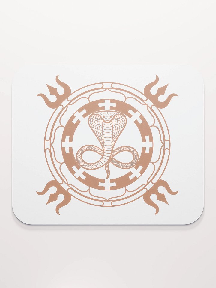Sacred Naga & Trishul Yantra Mouse Pad product image (2)