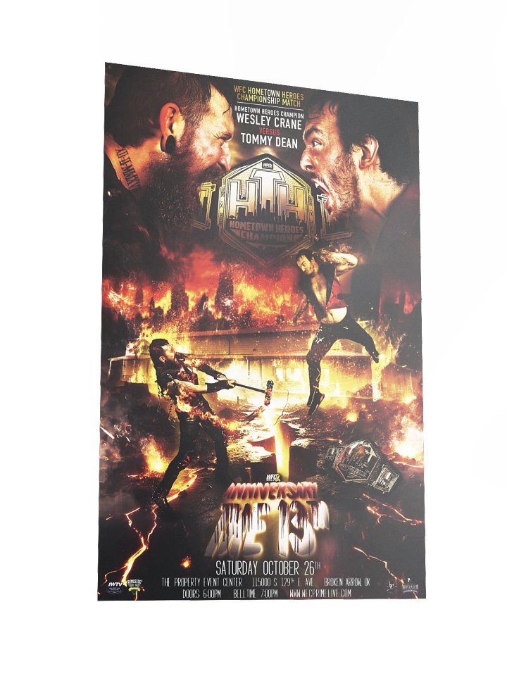 Wesley Crane vs Tommy Dean | Rivalry Poster product image (5)