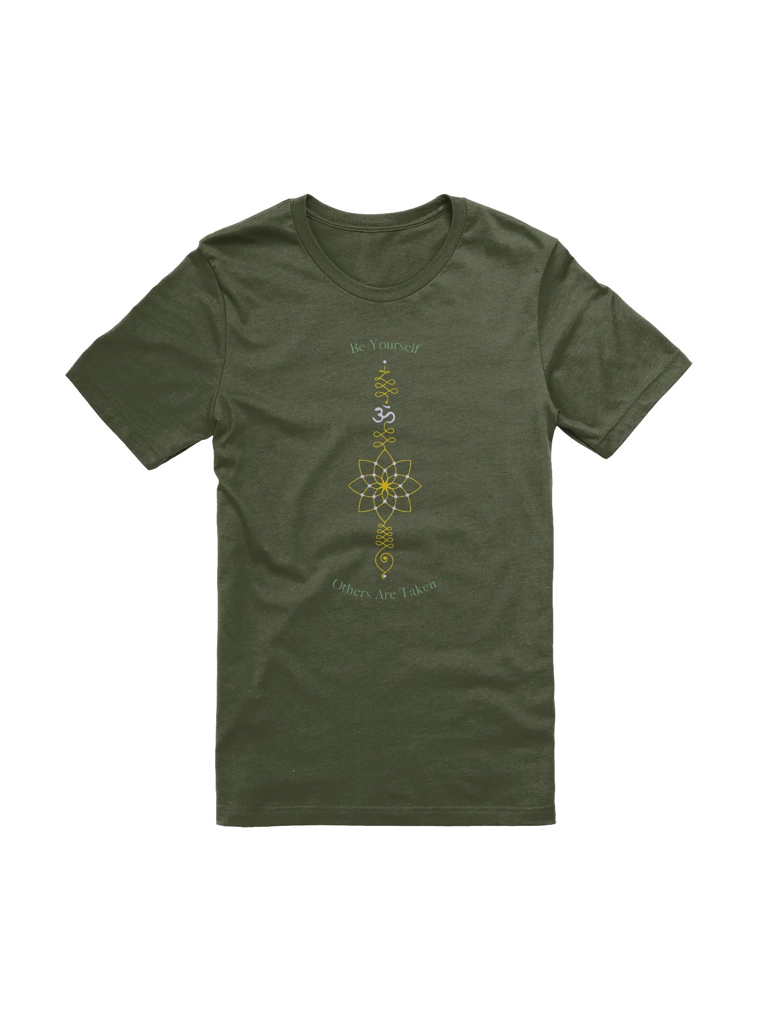 Be Yourself Others Are Taken Geometric Swirls T-Shirt product image (1)