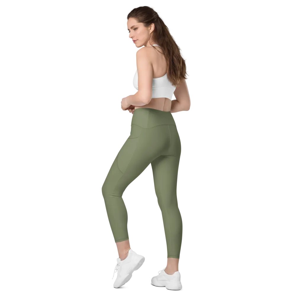 Garden green Leggings with Pockets product image (12)