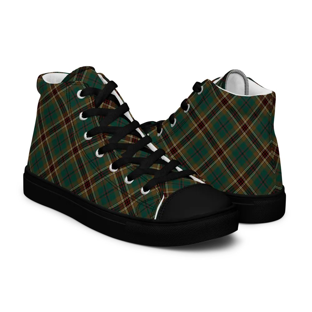 Murphy Tartan Men's High Top Shoes product image (7)