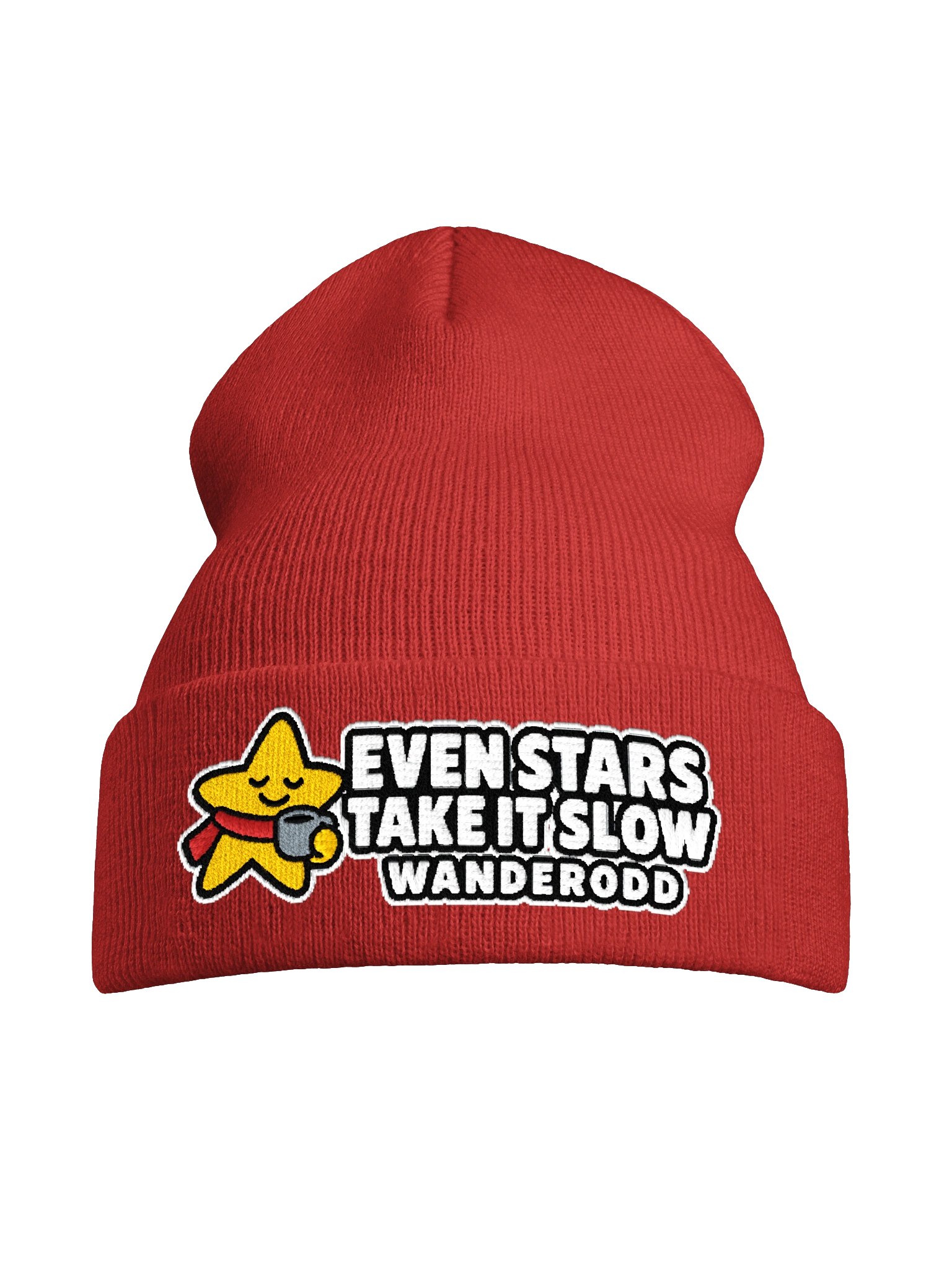Christmas Star Embroidered Beanie – Take It Slow | WanderOdd product image (67)