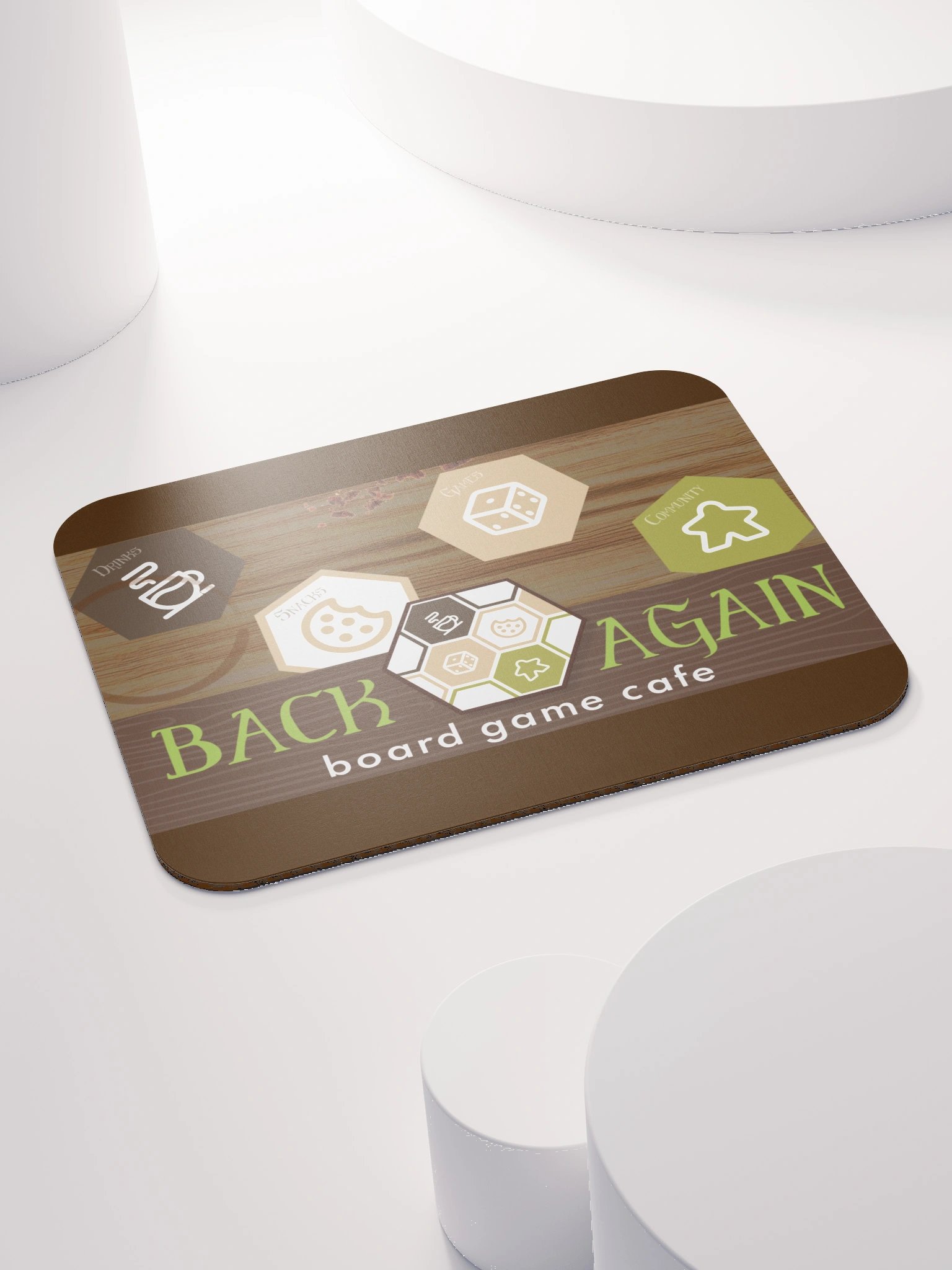 Board Game Cafe Mousepad product image (4)