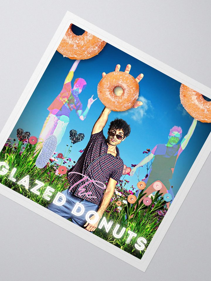 The Glazed Donuts - Official Band Merch - Sticker product image (2)