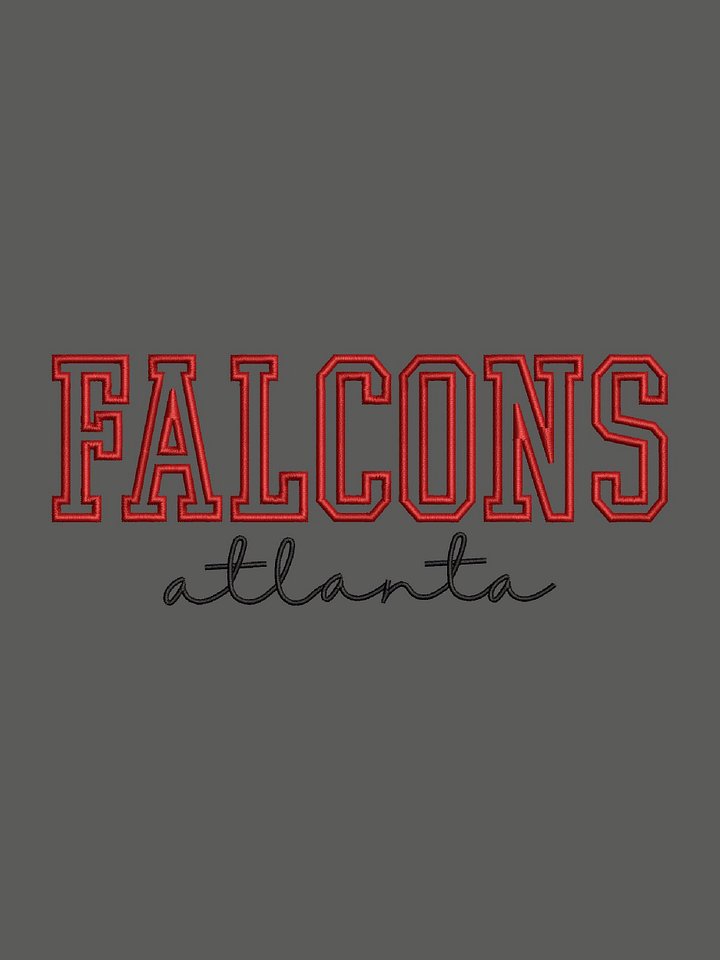 NFL FALCONS APPLIQUE product image (1)