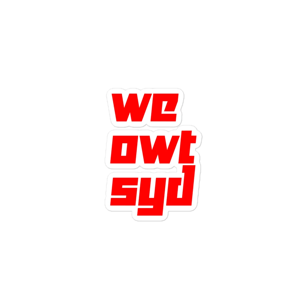 WeOwtsyd Sticker 2 product image (1)