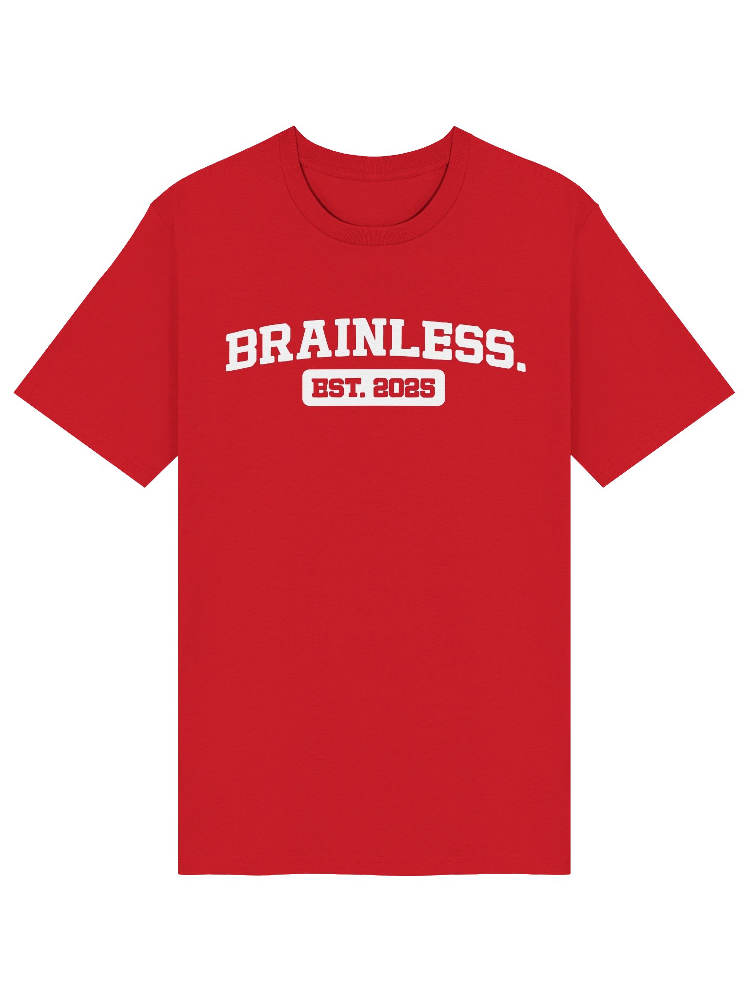 Brainless. Collegiate Tee (White Logo) product image (1)