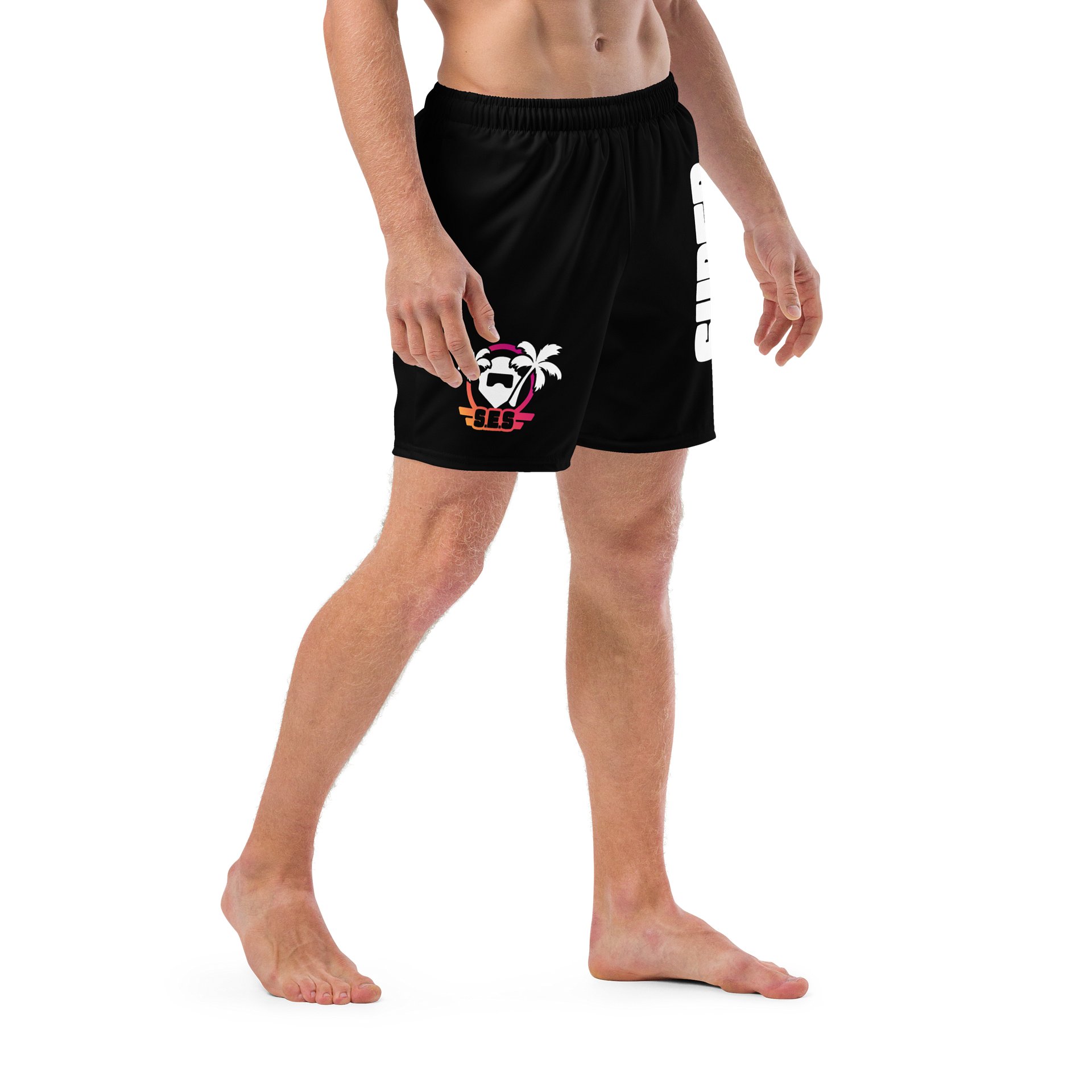 S.E.S Super Summer 26 - Gradient Logo Swimming Trunks product image (6)