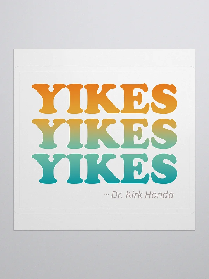 Triple Yikes - Sticker product image (1)
