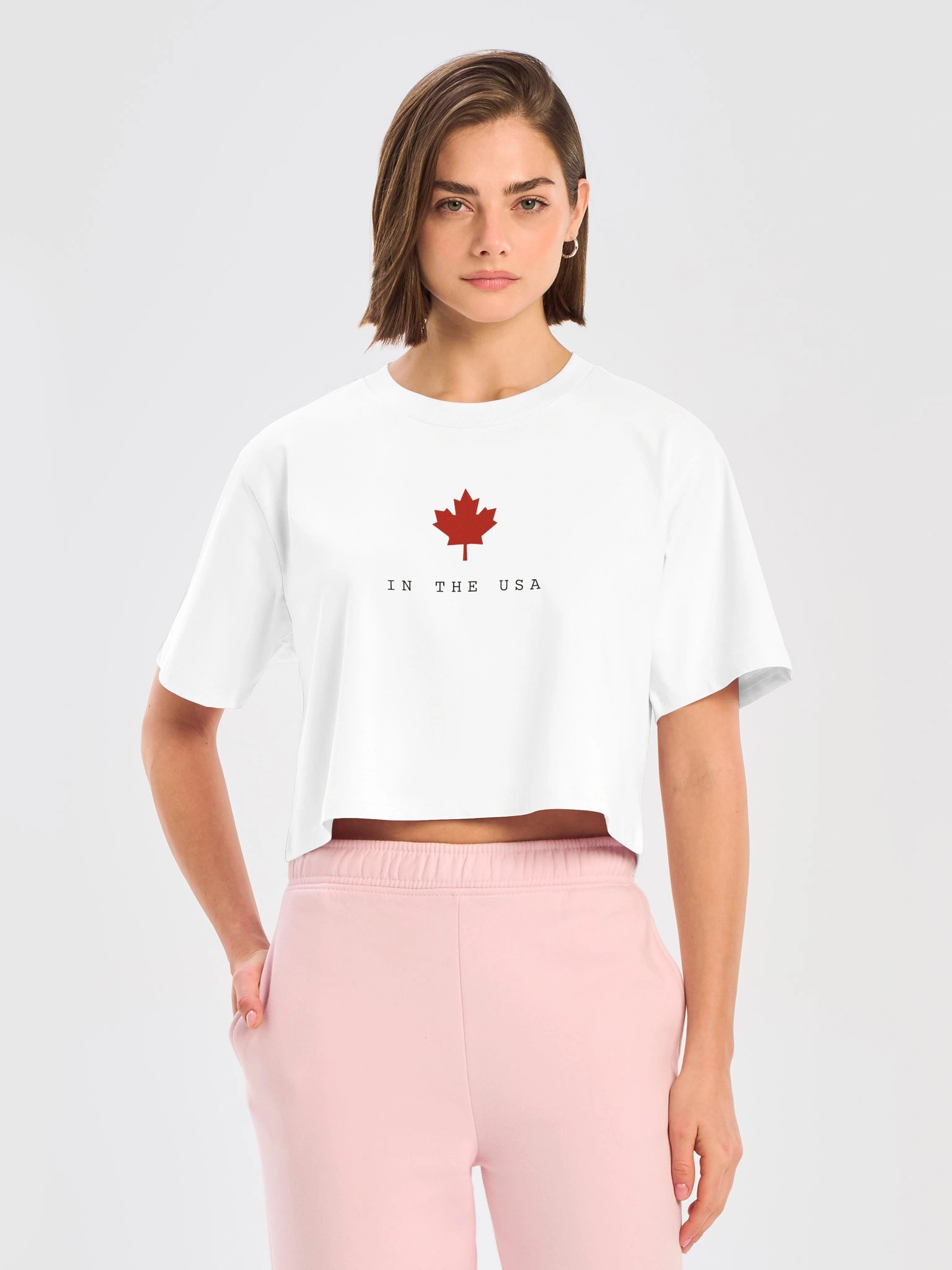 The Baby Tee — White product image (5)