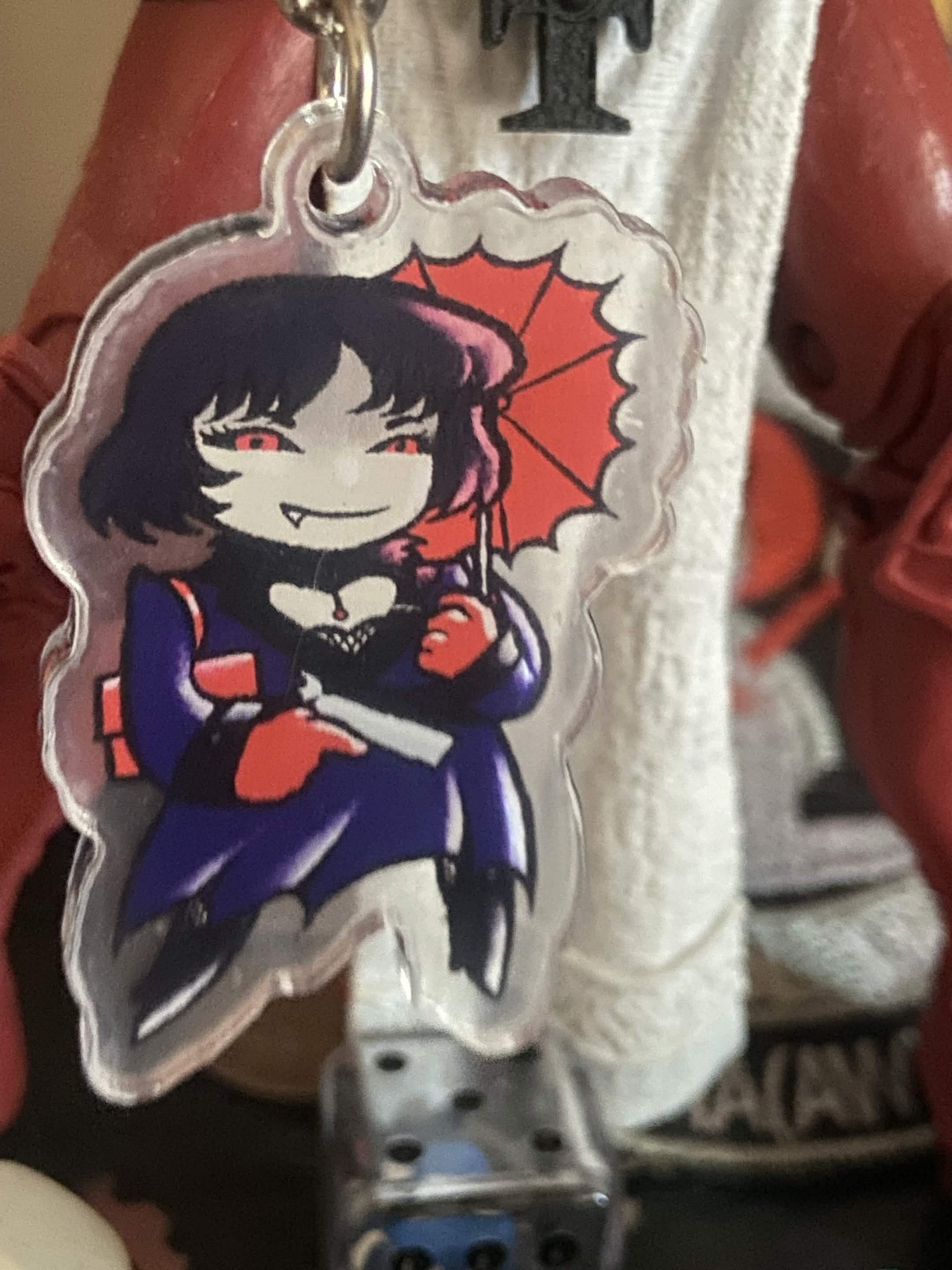jill's mod - sarah the vampire keychain product image (1)